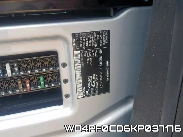 WD4PF0CD6KP037176 фото 2