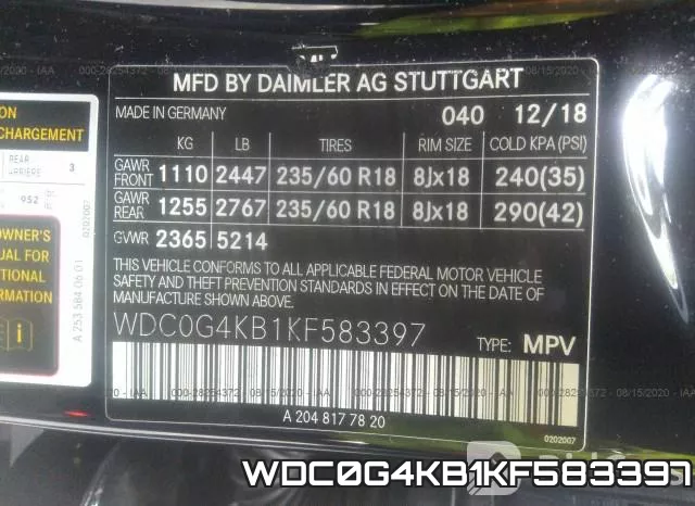 WDC0G4KB1KF583397 фото 10