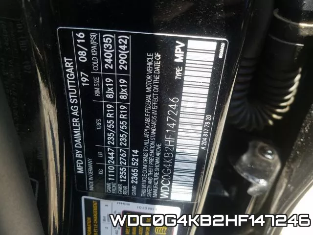 WDC0G4KB2HF147246 фото 2
