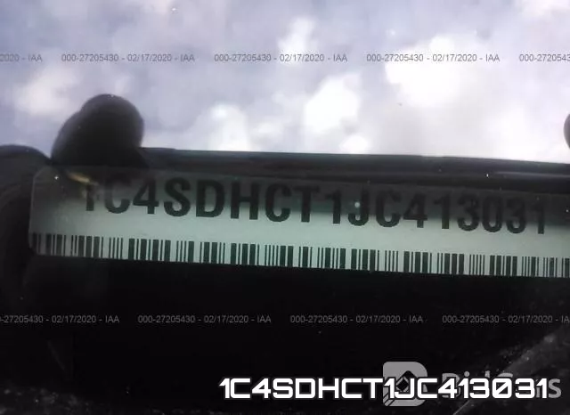 1C4SDHCT1JC413031 фото 10