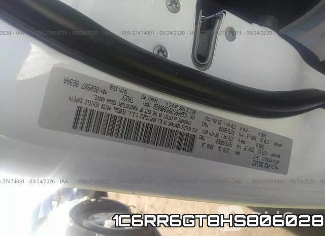 1C6RR6GT8HS806028 фото 10