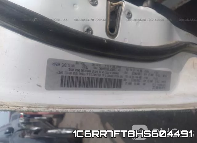 1C6RR7FT8HS604491 фото 10