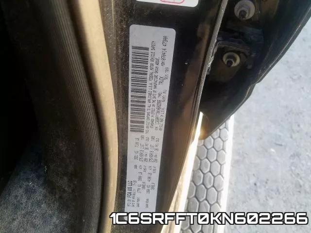 1C6SRFFT0KN602266 фото 2