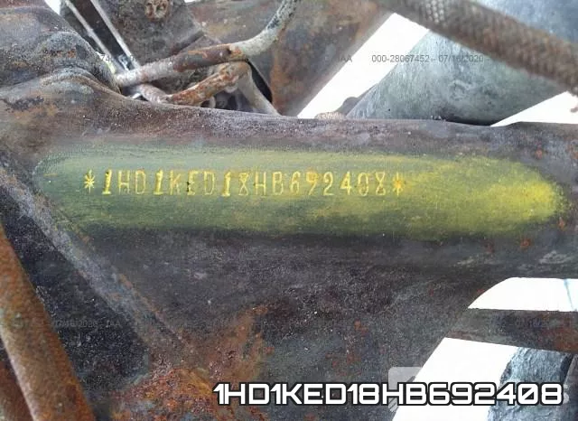 1HD1KED18HB692408 фото 2