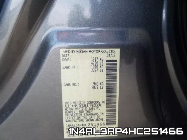 1N4AL3AP4HC251466 фото 2