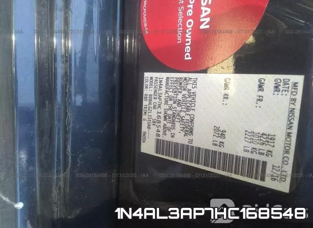 1N4AL3AP7HC168548 фото 10