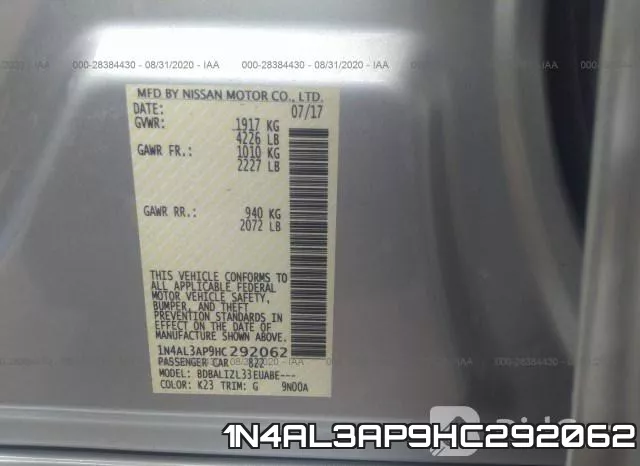 1N4AL3AP9HC292062 фото 10