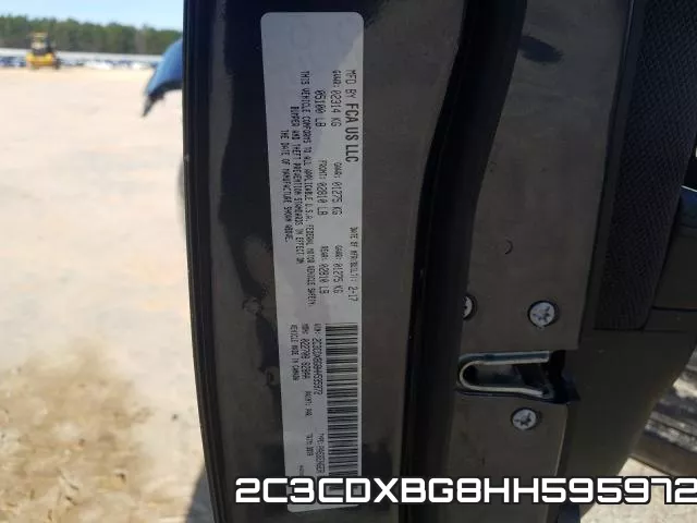2C3CDXBG8HH595972 фото 2