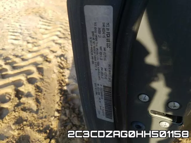 2C3CDZAG0HH501158 фото 2