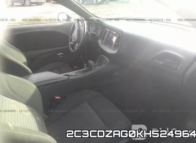 2C3CDZAG0KH524964 фото 6