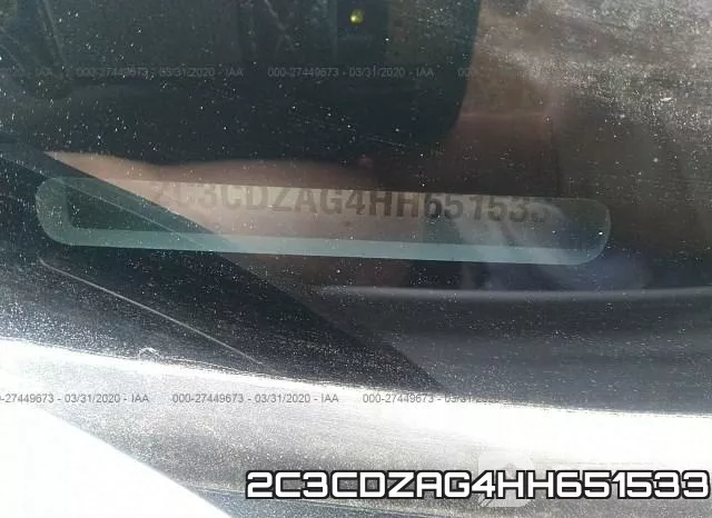 2C3CDZAG4HH651533 фото 10