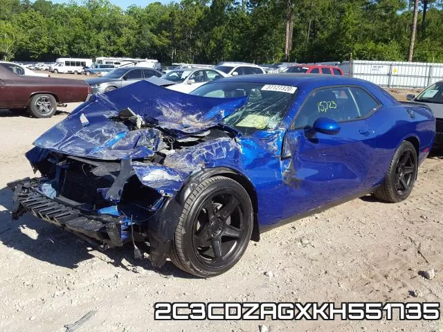 2C3CDZAGXKH551735 фото 3