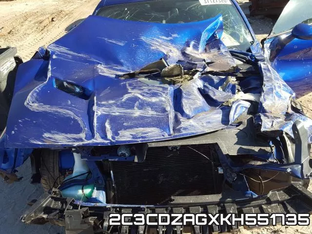2C3CDZAGXKH551735 фото 8
