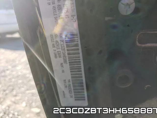 2C3CDZBT3HH658887 фото 2