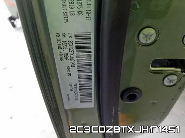 2C3CDZBTXJH171451 фото 2