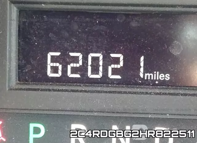 2C4RDGBG2HR822511 фото 8