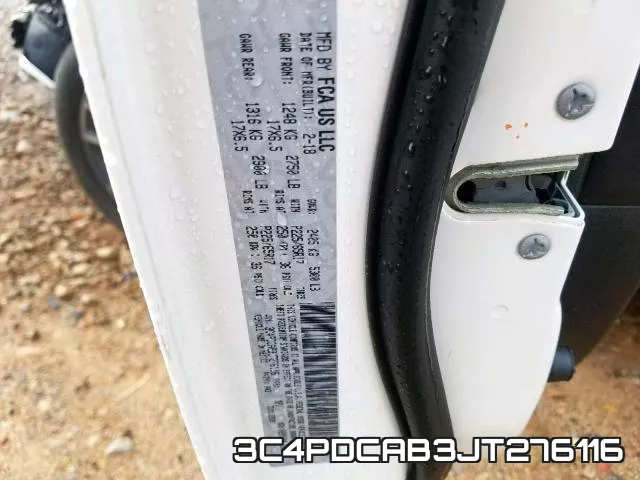 3C4PDCAB3JT276116 фото 2