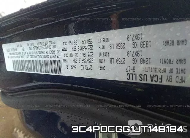 3C4PDCGG1JT148184 фото 10