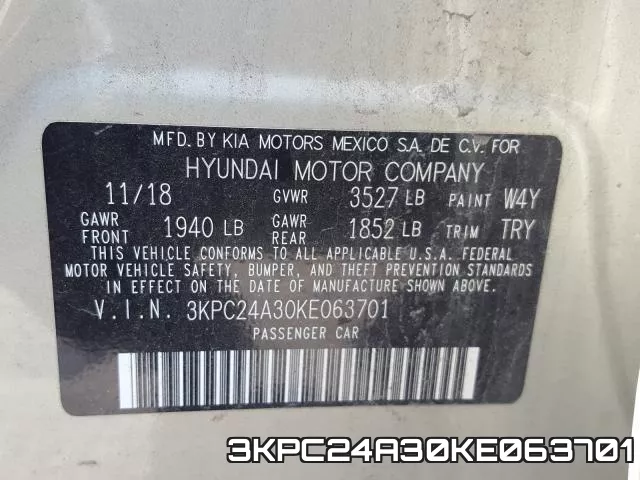3KPC24A30KE063701 фото 2