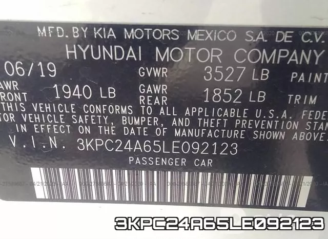 3KPC24A65LE092123 фото 10