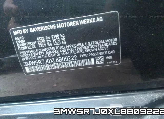 3MW5R7J0XL8B09222 фото 10