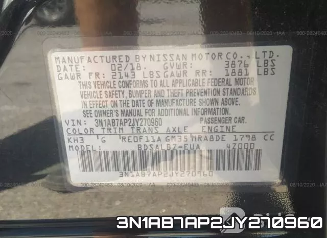 3N1AB7AP2JY270960 фото 10