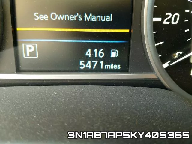 3N1AB7AP5KY405365 фото 9