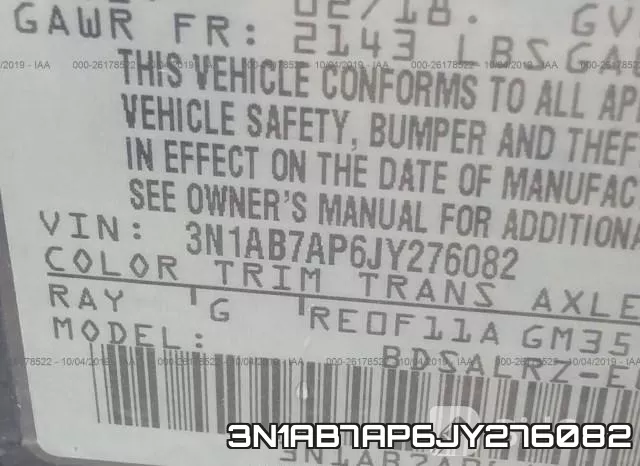3N1AB7AP6JY276082 фото 10