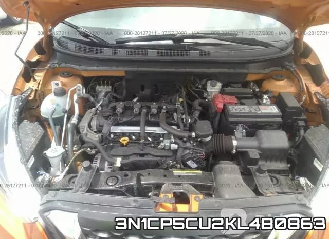 3N1CP5CU2KL480863 фото 2