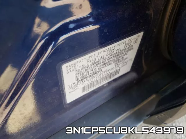 3N1CP5CU8KL543979 фото 2