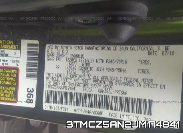 3TMCZ5AN2JM174841 фото 10
