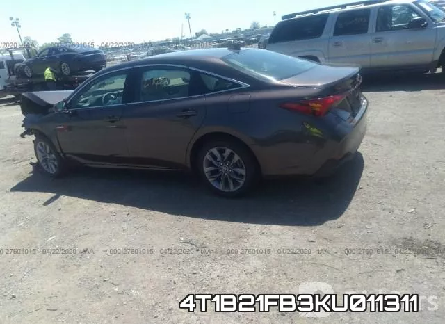 4T1B21FB3KU011311 фото 3