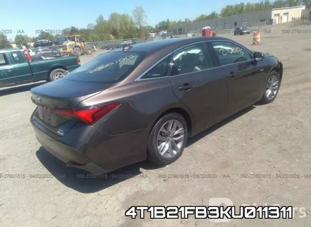 4T1B21FB3KU011311 фото 4