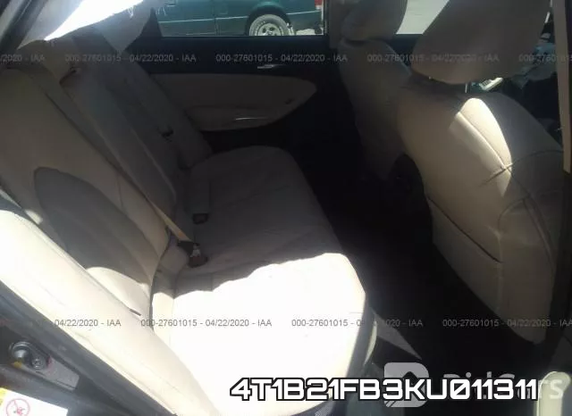 4T1B21FB3KU011311 фото 8