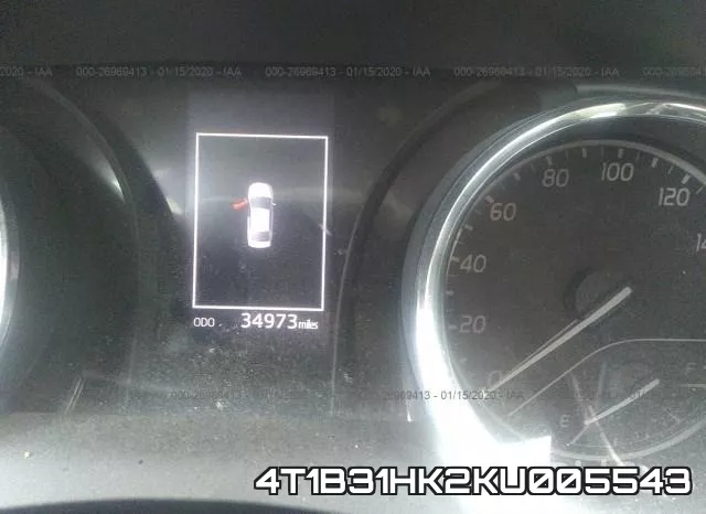 4T1B31HK2KU005543 фото 8