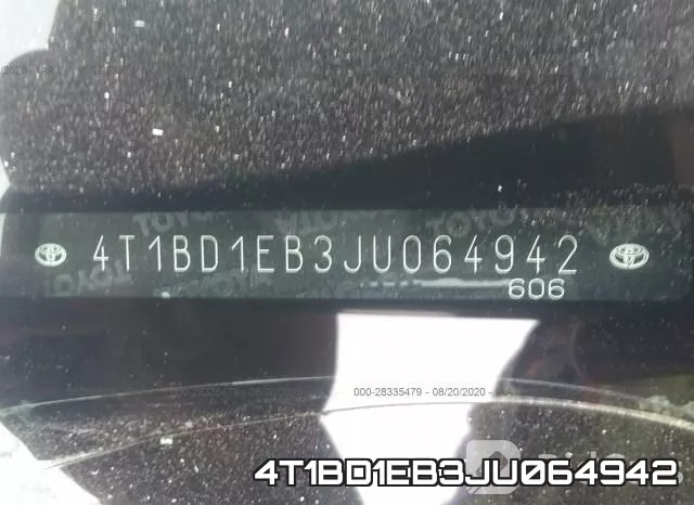 4T1BD1EB3JU064942 фото 10