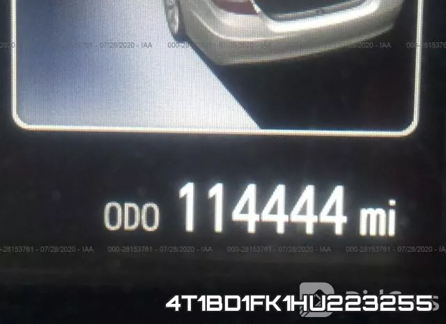4T1BD1FK1HU223255 фото 8