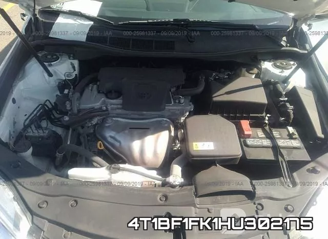 4T1BF1FK1HU302175 фото 2