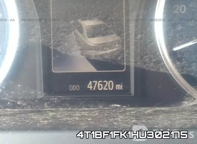 4T1BF1FK1HU302175 фото 8