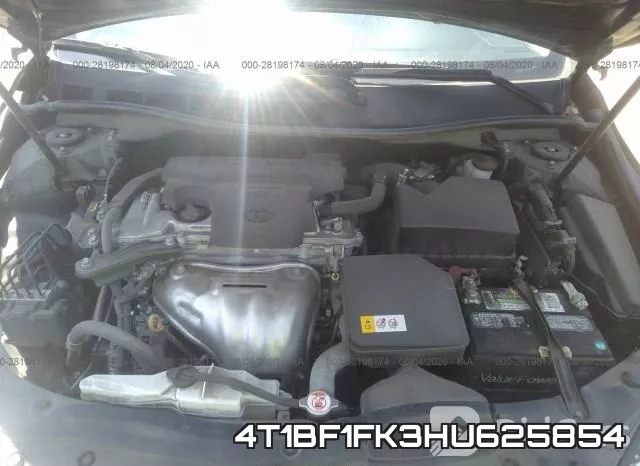 4T1BF1FK3HU625854 фото 2