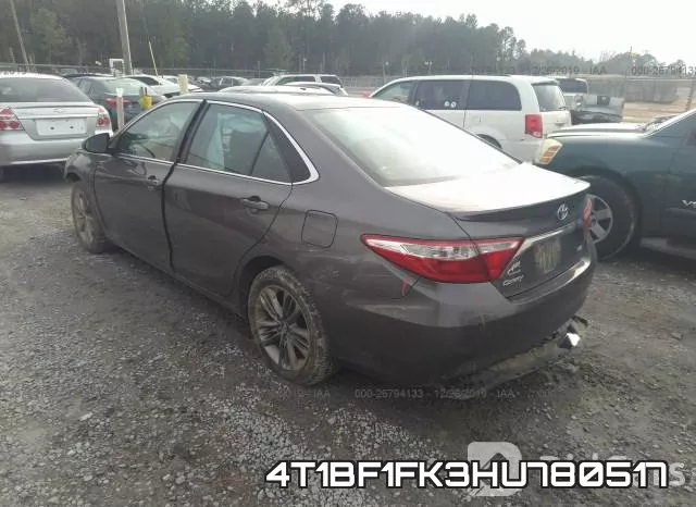 4T1BF1FK3HU780517 фото 4
