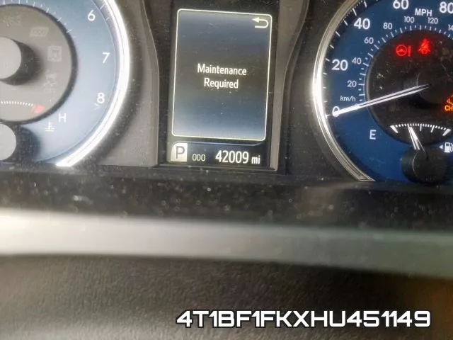 4T1BF1FKXHU451149 фото 9