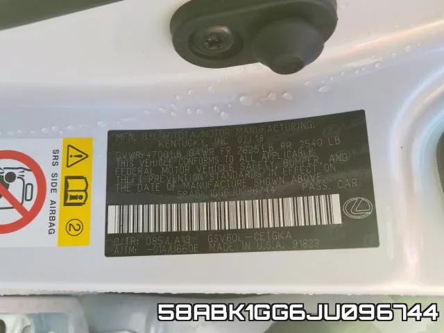 58ABK1GG6JU096744 фото 2