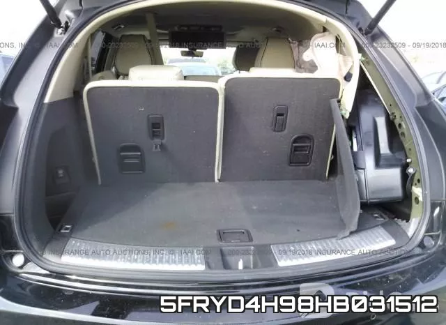 5FRYD4H98HB031512 фото 9