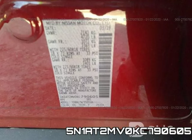 5N1AT2MV0KC790605 фото 10