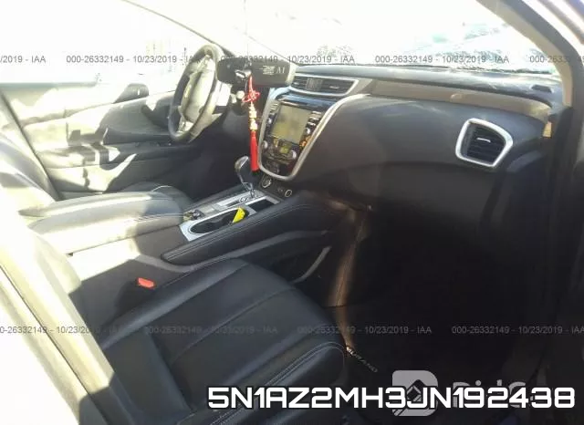 5N1AZ2MH3JN192438 фото 6