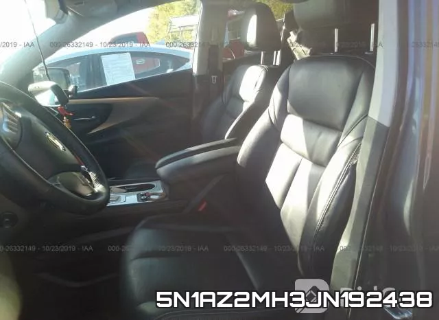 5N1AZ2MH3JN192438 фото 9
