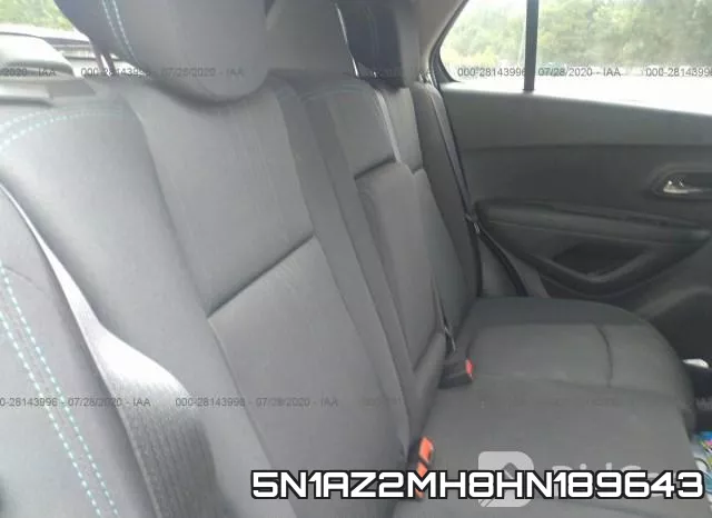 5N1AZ2MH8HN189643 фото 9
