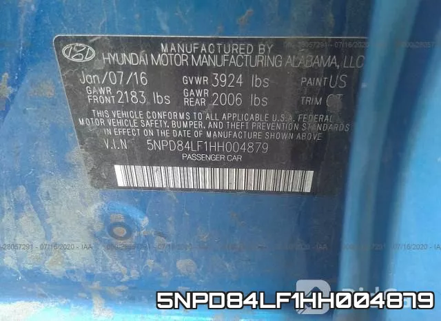 5NPD84LF1HH004879 фото 10