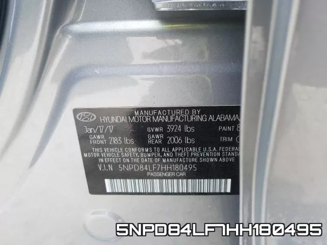 5NPD84LF7HH180495 фото 2